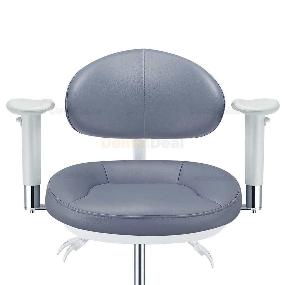 PLST-082-085 Ergonomic Dental Microscope Stool Operator Surgeon Chair with Amrest & Backrest